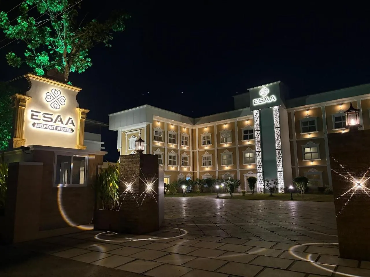 Esaa Airport Hotel location
